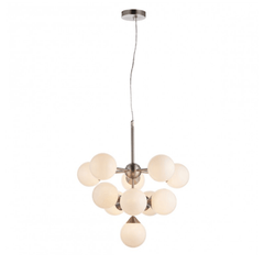 Ruby 11 Pendant Light Nickel - Cusack Lighting