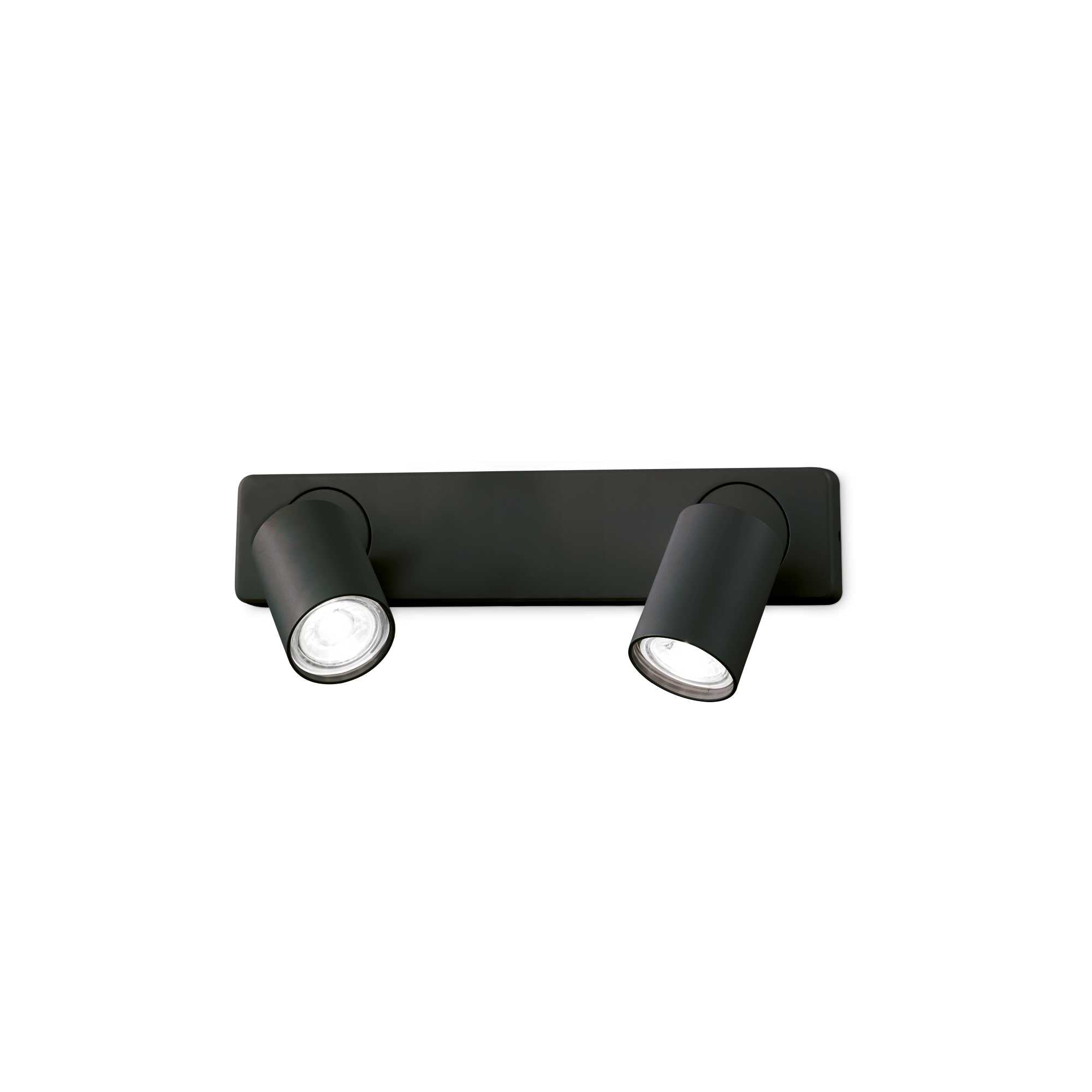 Rudy Wall Light Fitting - Black/White Finish - Cusack Lighting