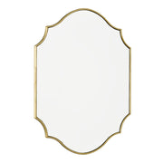 Dar Ruggiero Rectangle Mirror With Gold Detail - Cusack Lighting