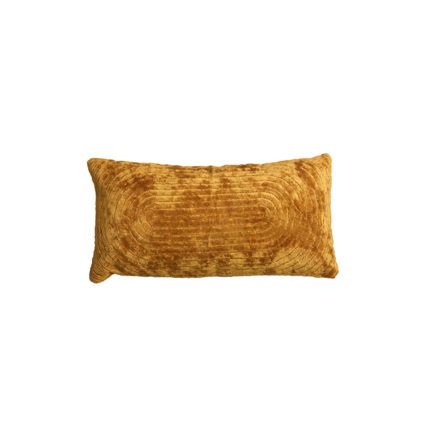 Ruhla Rectangle Cushion - Mustard Finish