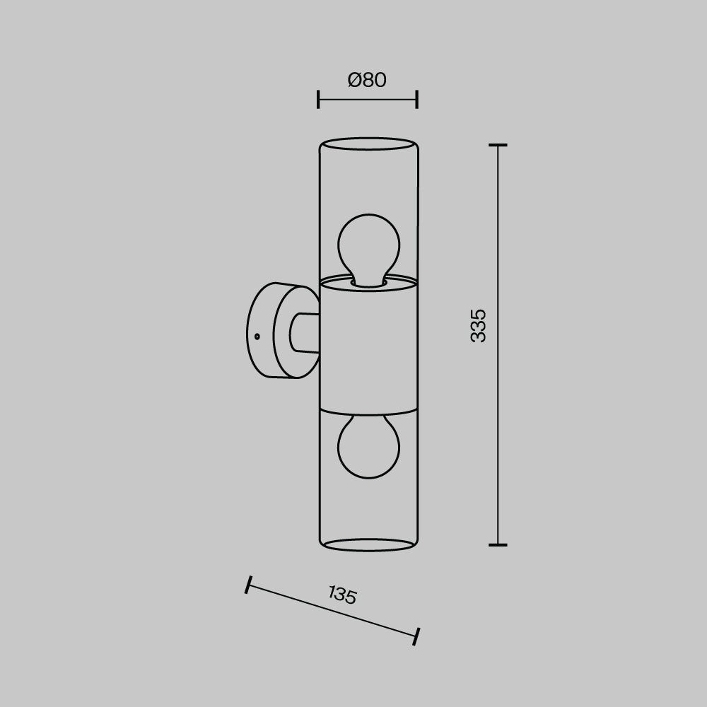 Amas Outdoor Wall Light