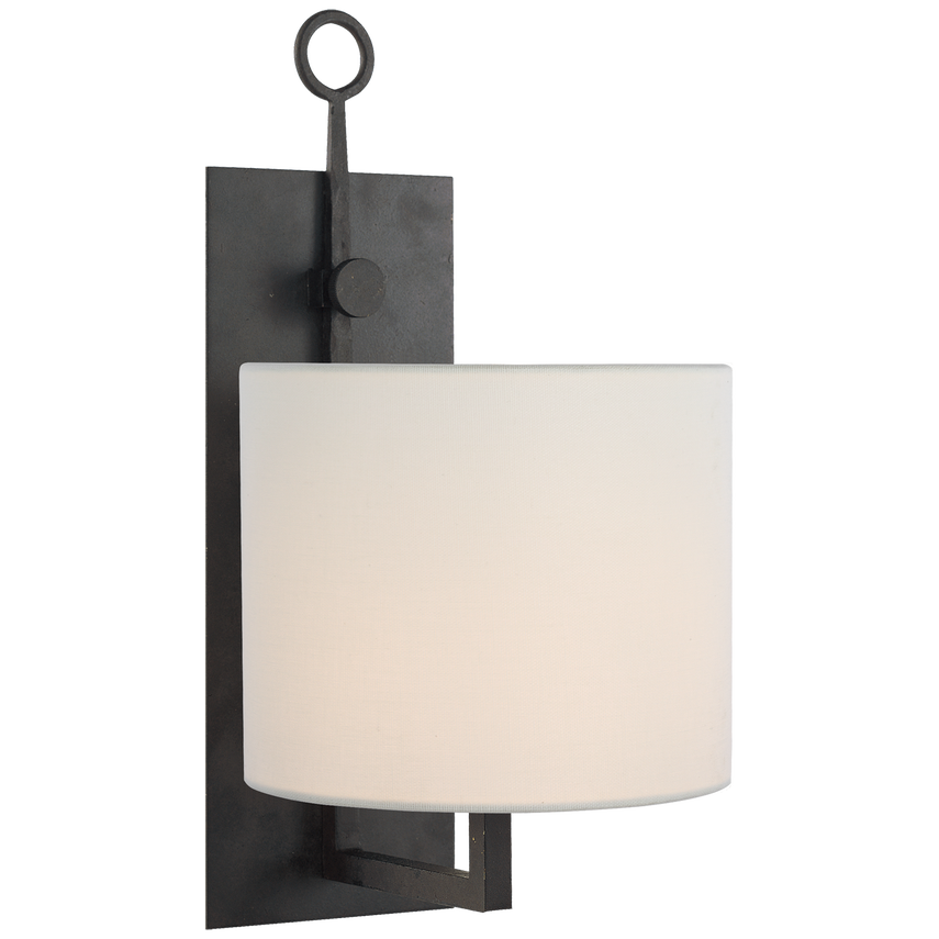 Aspen Iron Wall Lamp - Blackened Rust