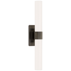 Presidio Petite Double Sconce- Bronze/ Brass/ Nickel Finishes