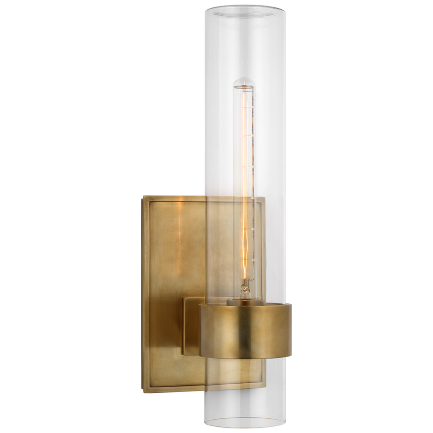 Presidio 18" Outdoor Wall Sconce- Brass/ Bronze/ Nickel Finishes