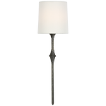 Dauphine  Wall Sconce- Aged Iron/ Gilded Iron Finishes