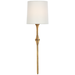 Dauphine  Wall Sconce- Aged Iron/ Gilded Iron Finishes