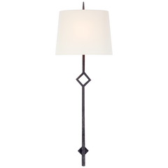 Cranston Wall Sconce- Gilded Iron/ Aged Iron Finishes