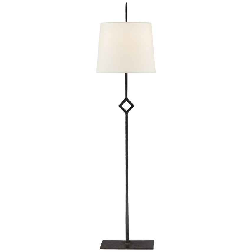 Cranston Buffet Table Lamp- Aged Iron/ Gilded Iron