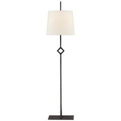 Cranston Buffet Table Lamp- Aged Iron/ Gilded Iron