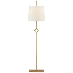 Cranston Buffet Table Lamp- Aged Iron/ Gilded Iron