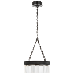 Menil Small/ Large Chandelier- Bronze/ Soft Brass Finish