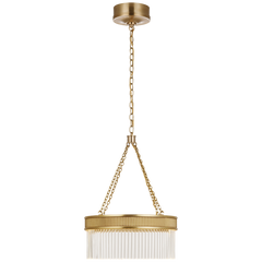 Menil Small/ Large Chandelier- Bronze/ Soft Brass Finish