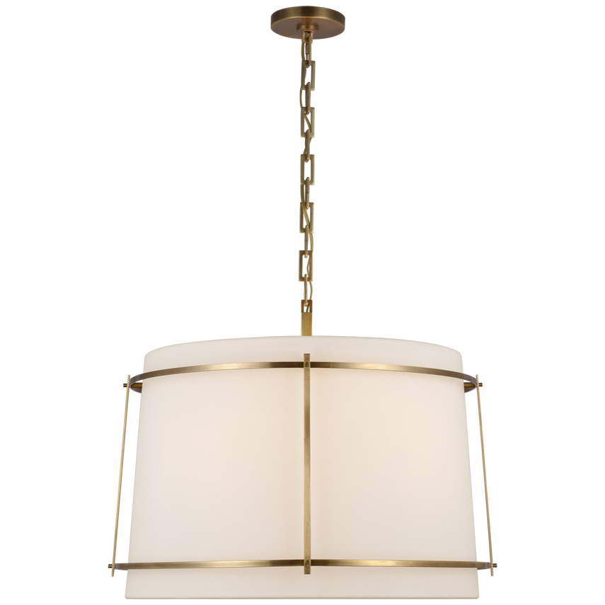 Callaway Small/ Large Hanging Shade- Antique Brass & Bronze Finishes