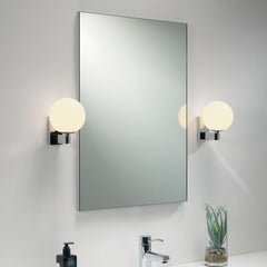 Sagara Bathroom Wall Light IP44 - Polished Chrome Promotional Offer
