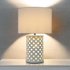 Samson Two Light Ceramic Table Lamp