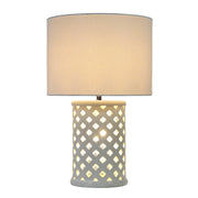 Samson Two Light Ceramic Table Lamp