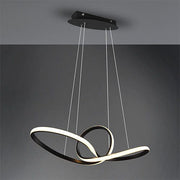 Sansa LED Hanging Light - Matt Black Finish