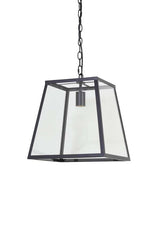 Saunte Hanging Lamp - Black & Glass Finish