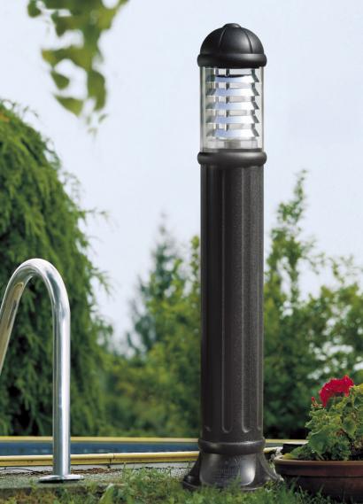 Sauro Chrome/White Bollard Light IP55 - Various Sizes