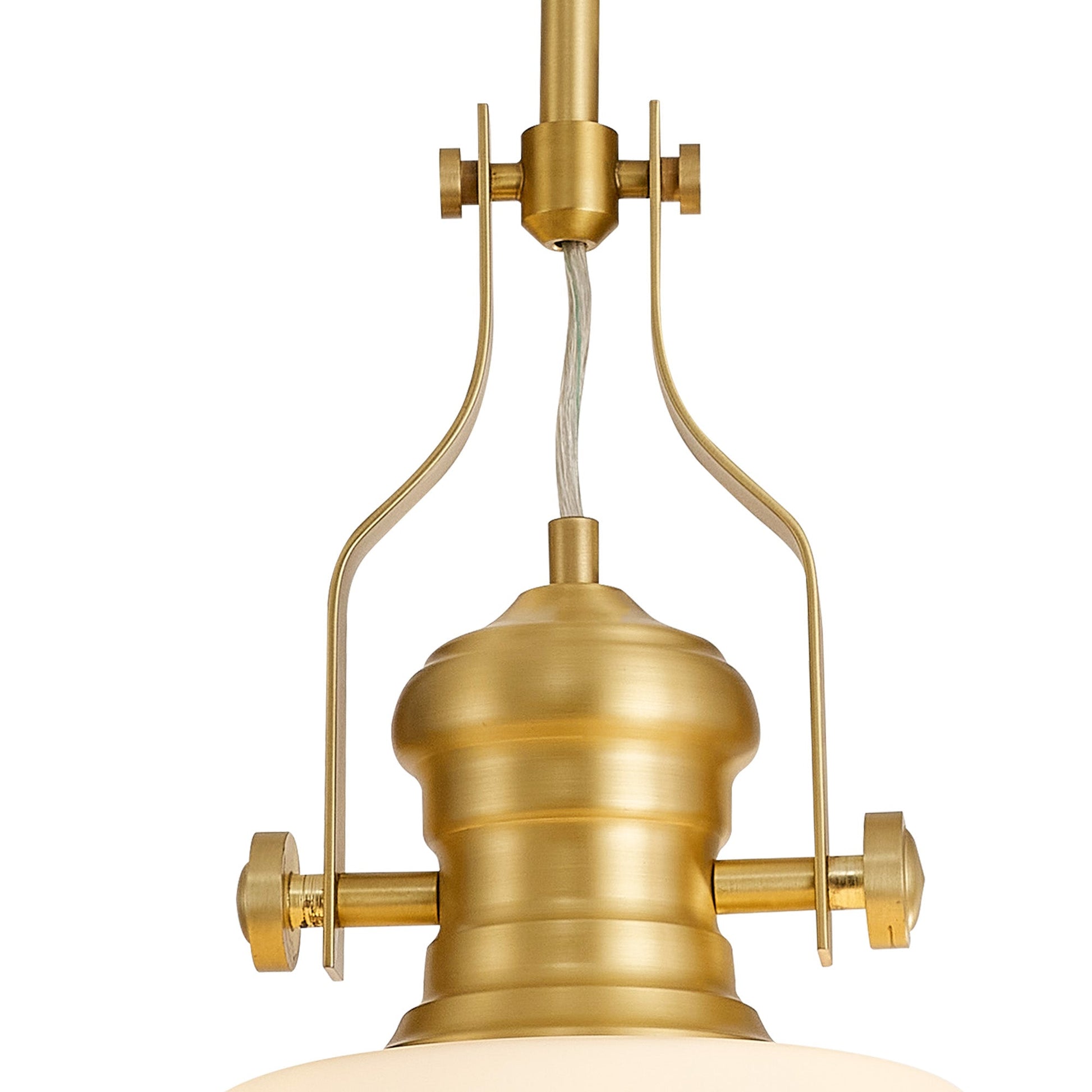 Savannah Pendant, 1 x E27, Satin Gold