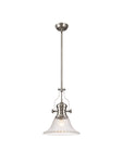 Savannah Pendant, 1 x E27, Satin Nickel