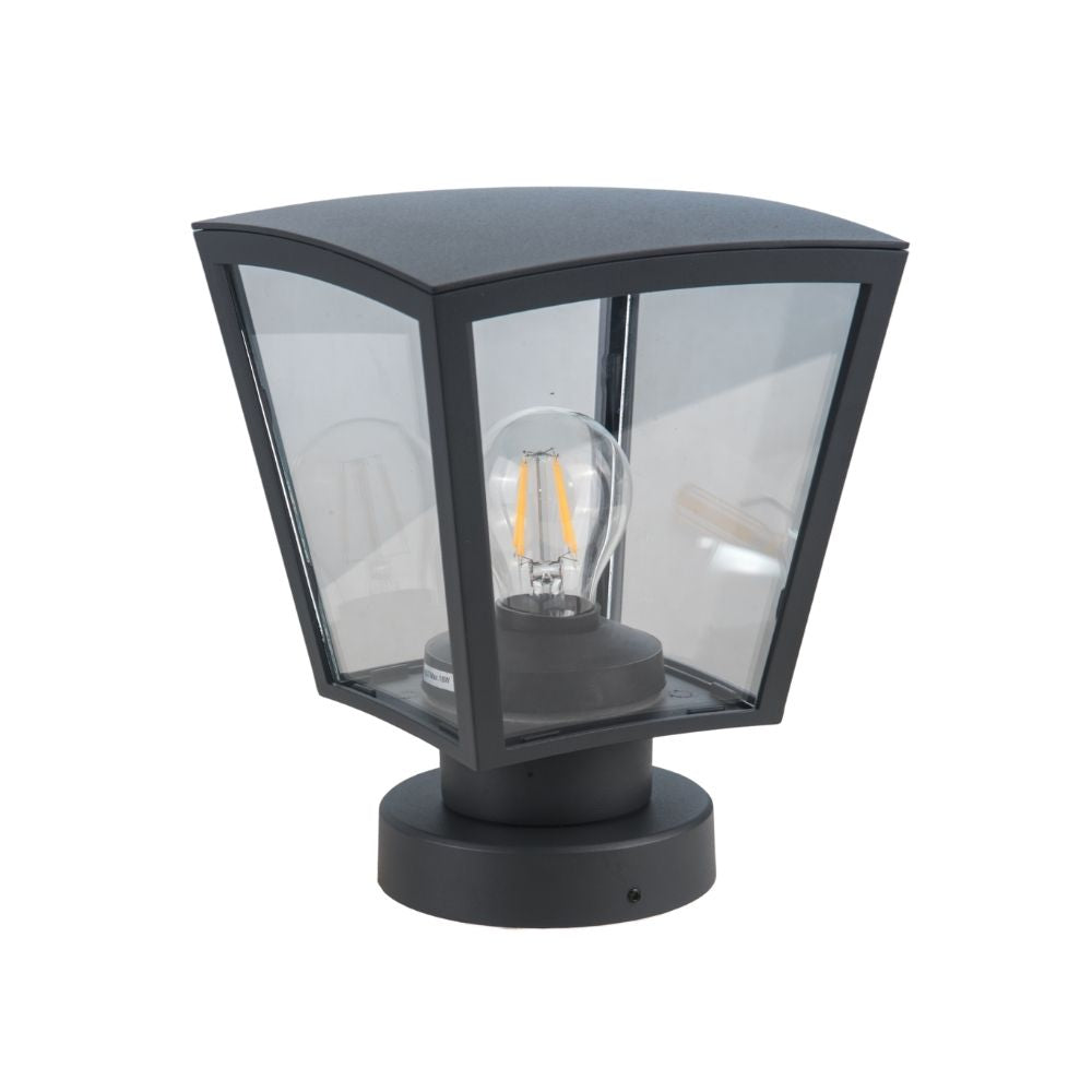 Sawyer IP44 Anthracite Pillar Top
