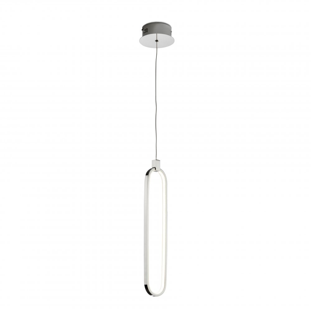 Colette Led Lamp 1Lt - Rose Gold / Chrome