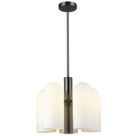 Seoul 5Lt Kitchen Pendant Ceiling Light - Black Finish
