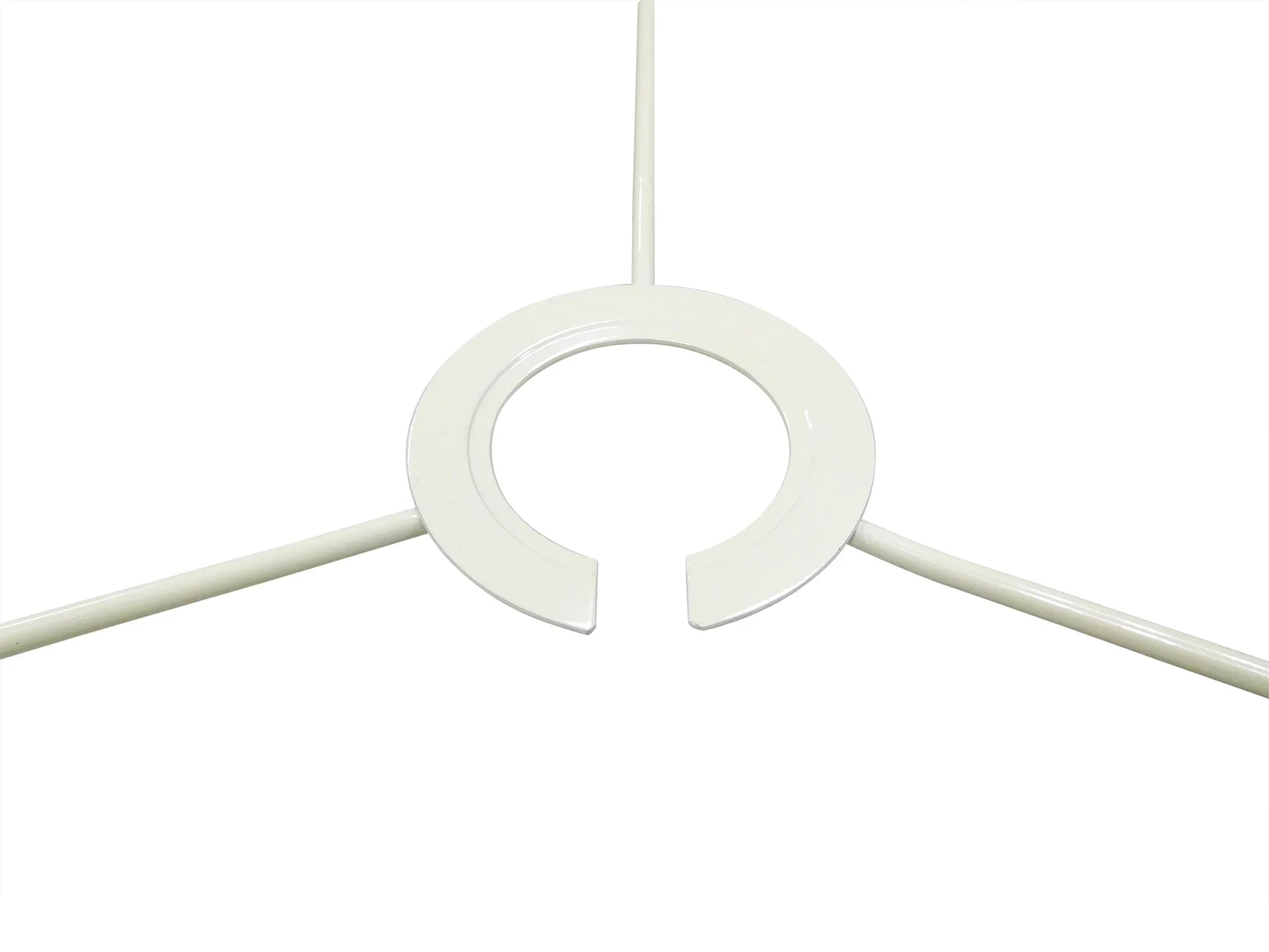 Serena Round Cylinder, 120 x 200mm Faux Silk Fabric Shade, Ivory Pearl/White Laminate