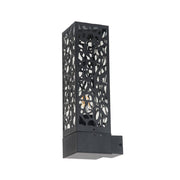 Shelby IP44 One Light Black Wall Light