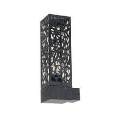 Shelby IP44 One Light Black Wall Light
