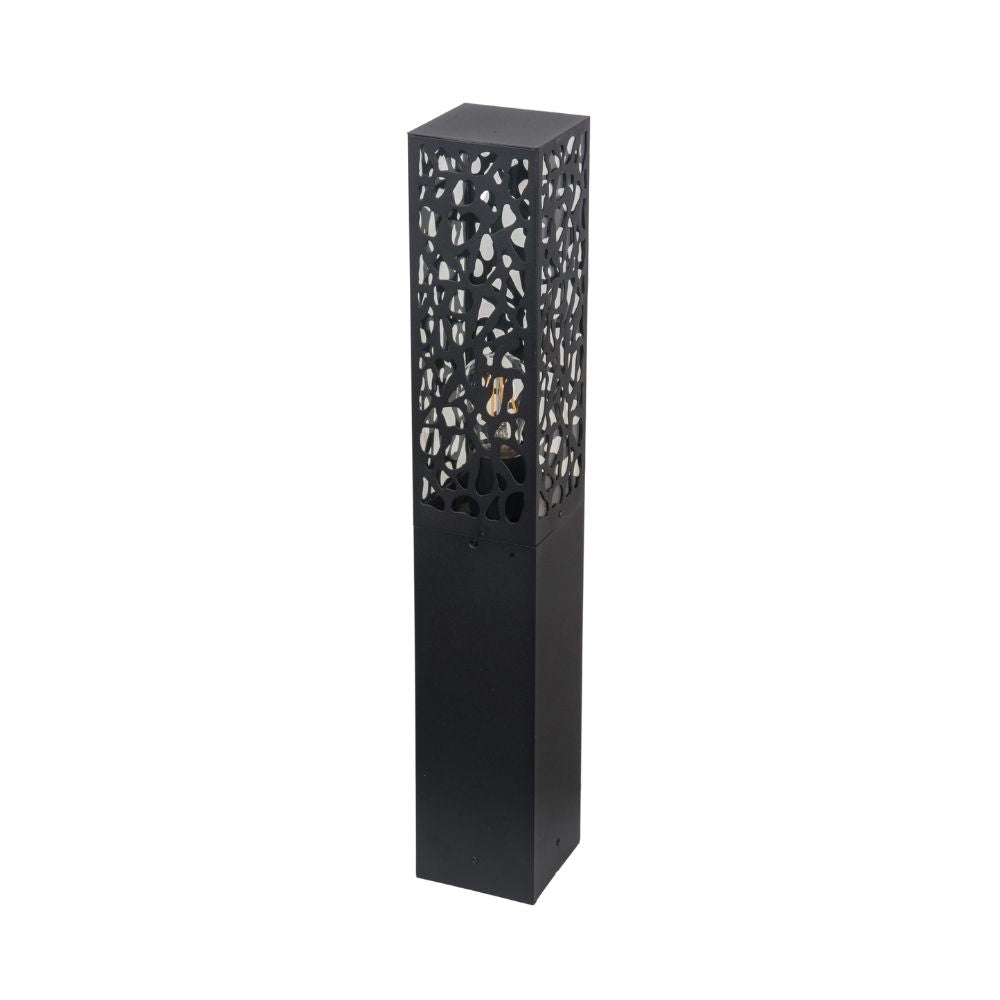 Shelby Black Bollard Light - Small and Large