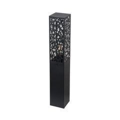 Shelby Black Bollard Light - Small and Large