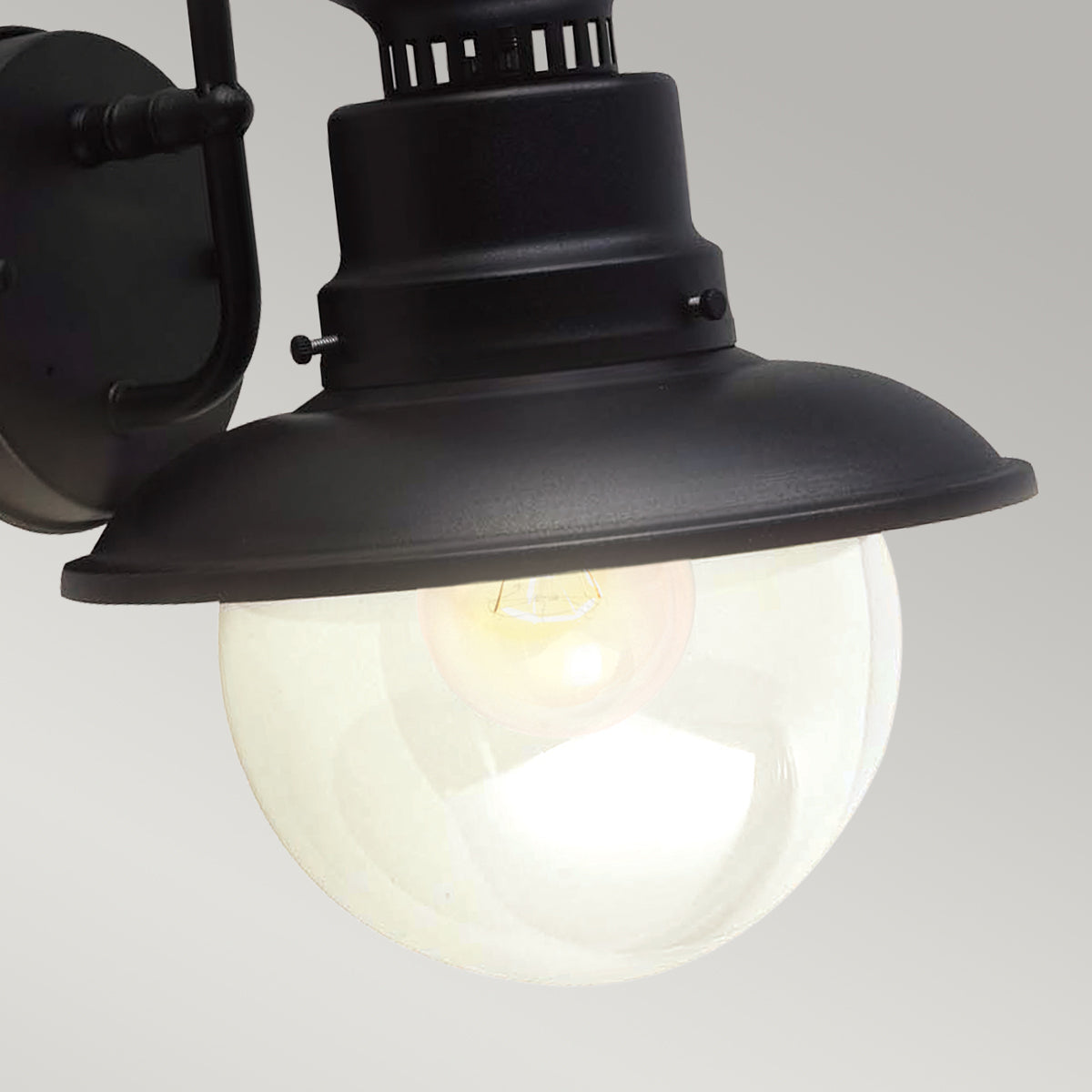 Shipston Wall Lantern – Black Finish