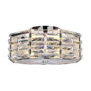 Shoal 4 Light Flush - Polished Nickel E27