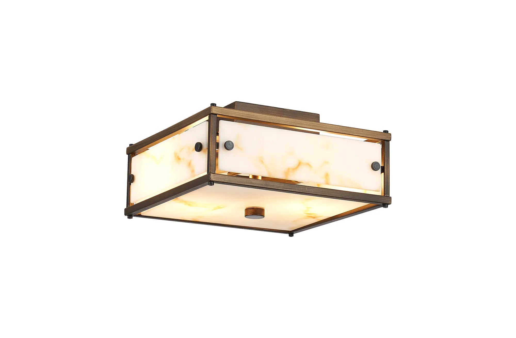 Sierra 25cm/40cm Square  Bathroom Ceiling  Light- Various Finishes