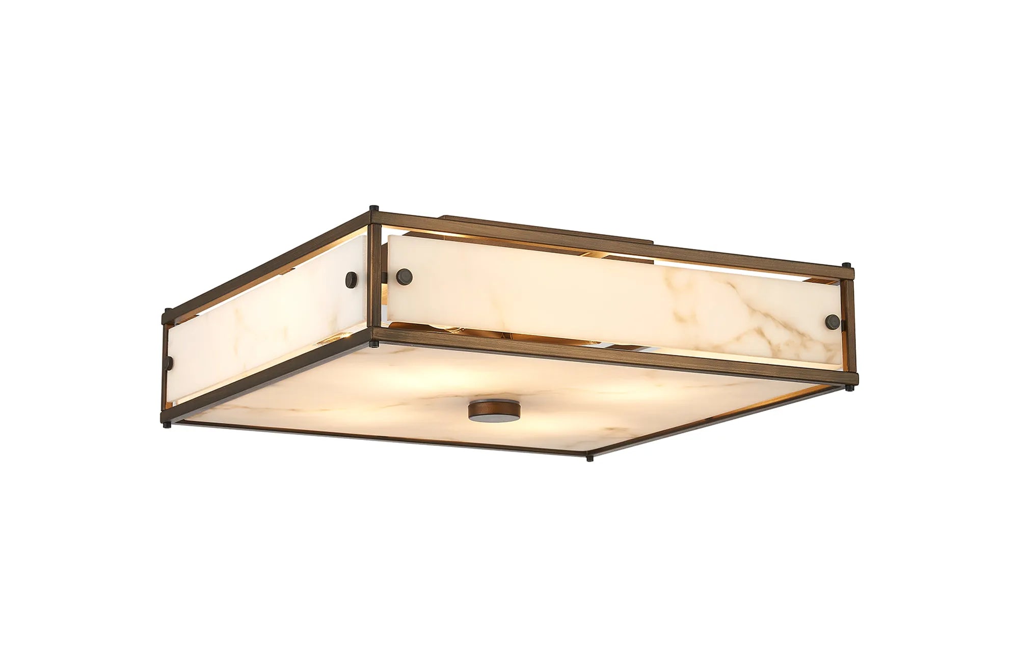 Sierra 25cm/40cm Square  Bathroom Ceiling  Light- Various Finishes