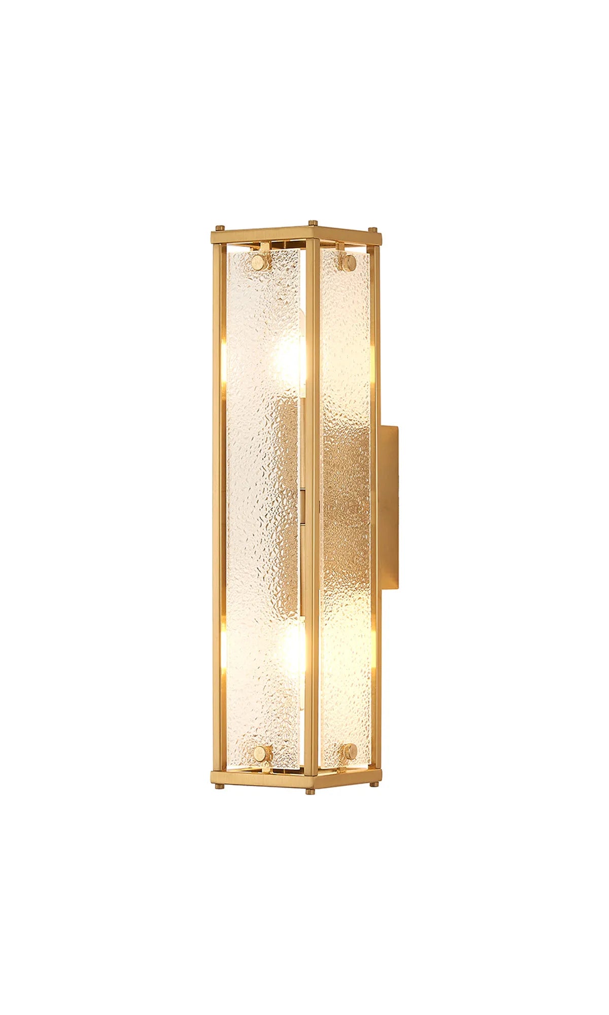 Sierra 40cm/75cm Rectangular Bathroom Wall Light- Various Finishes