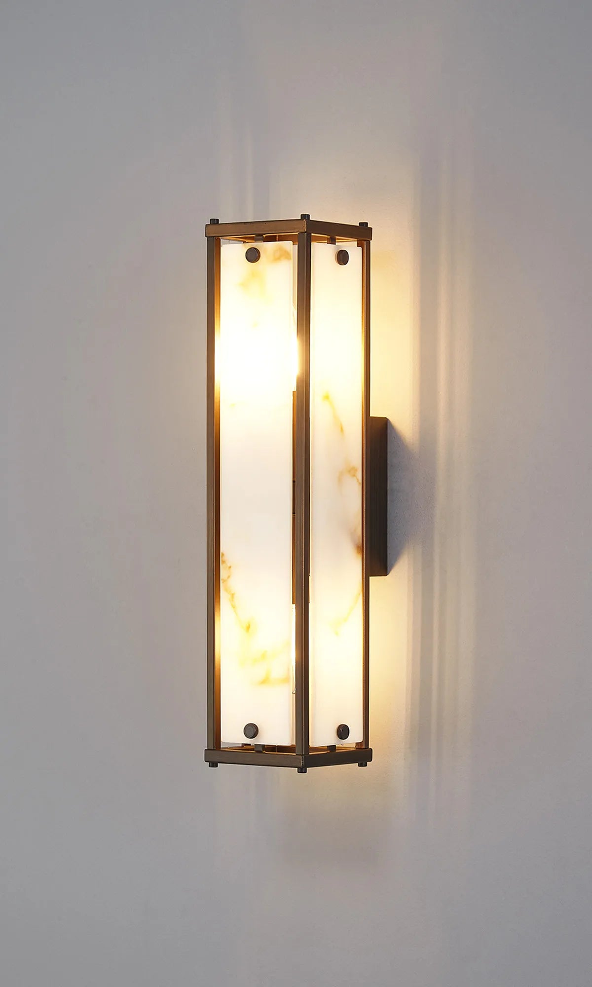 Sierra 40cm/75cm Rectangular Bathroom Wall Light- Various Finishes