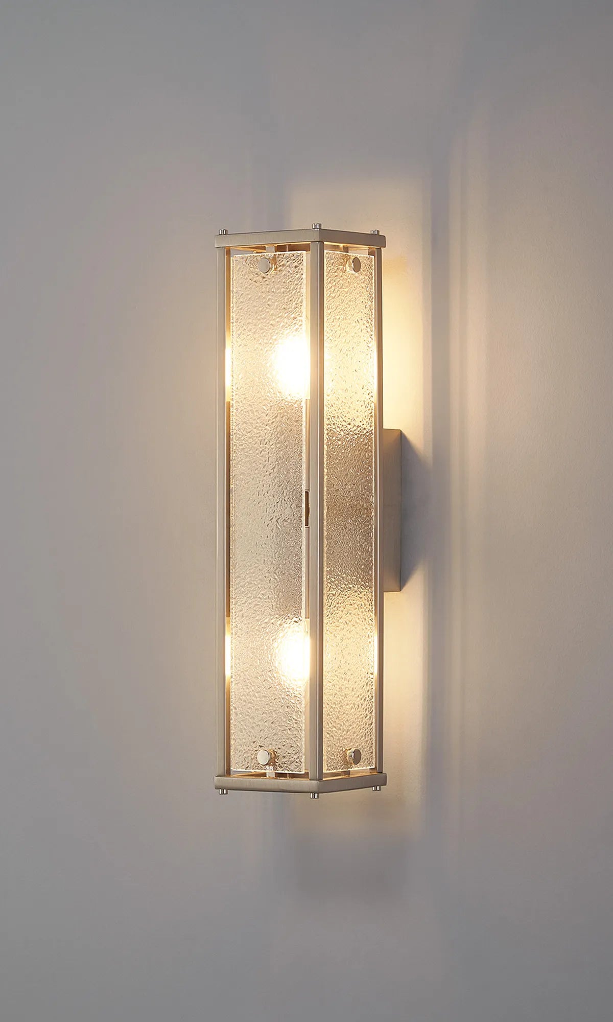 Sierra 40cm/75cm Rectangular Bathroom Wall Light- Various Finishes