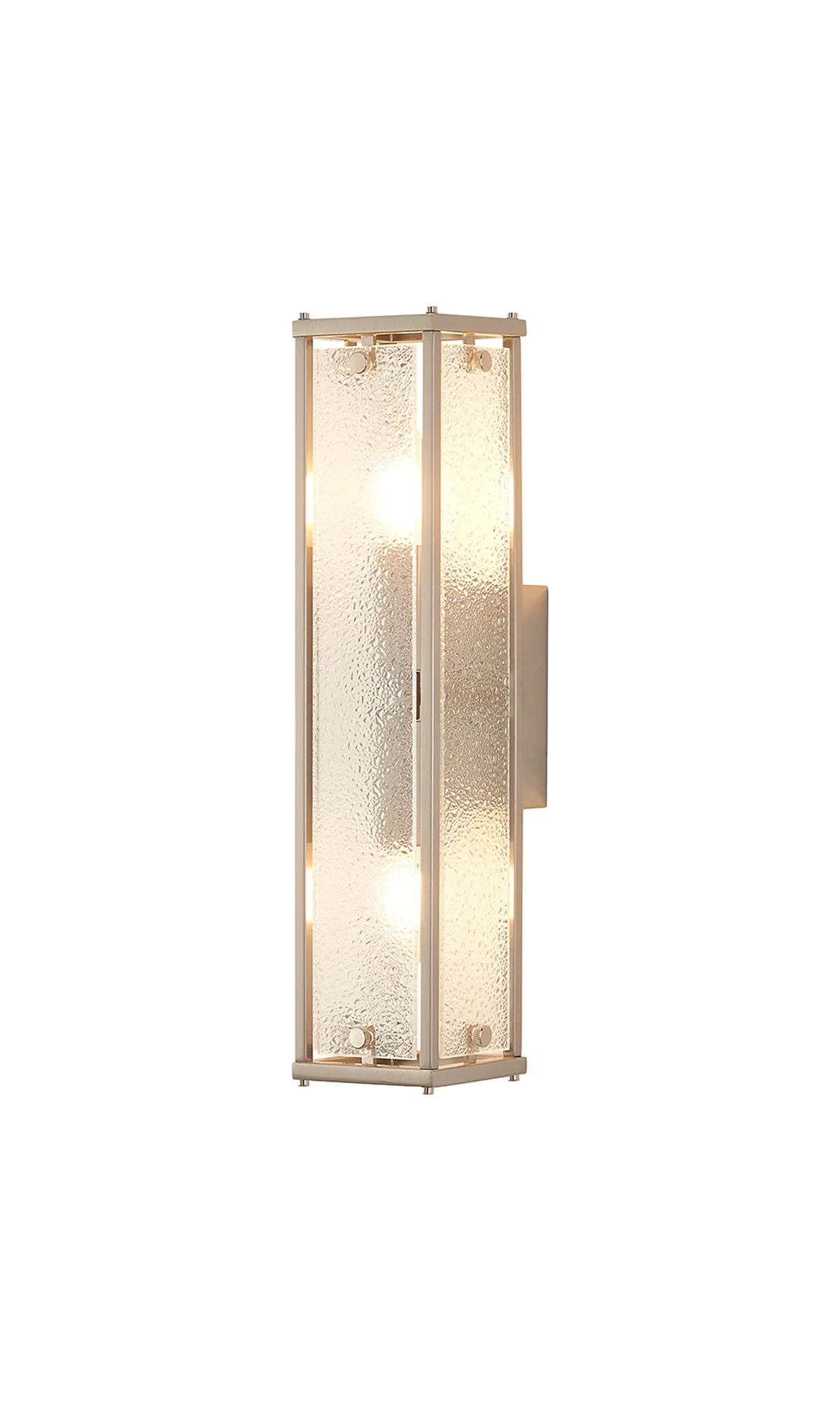 Sierra 40cm/75cm Rectangular Bathroom Wall Light- Various Finishes