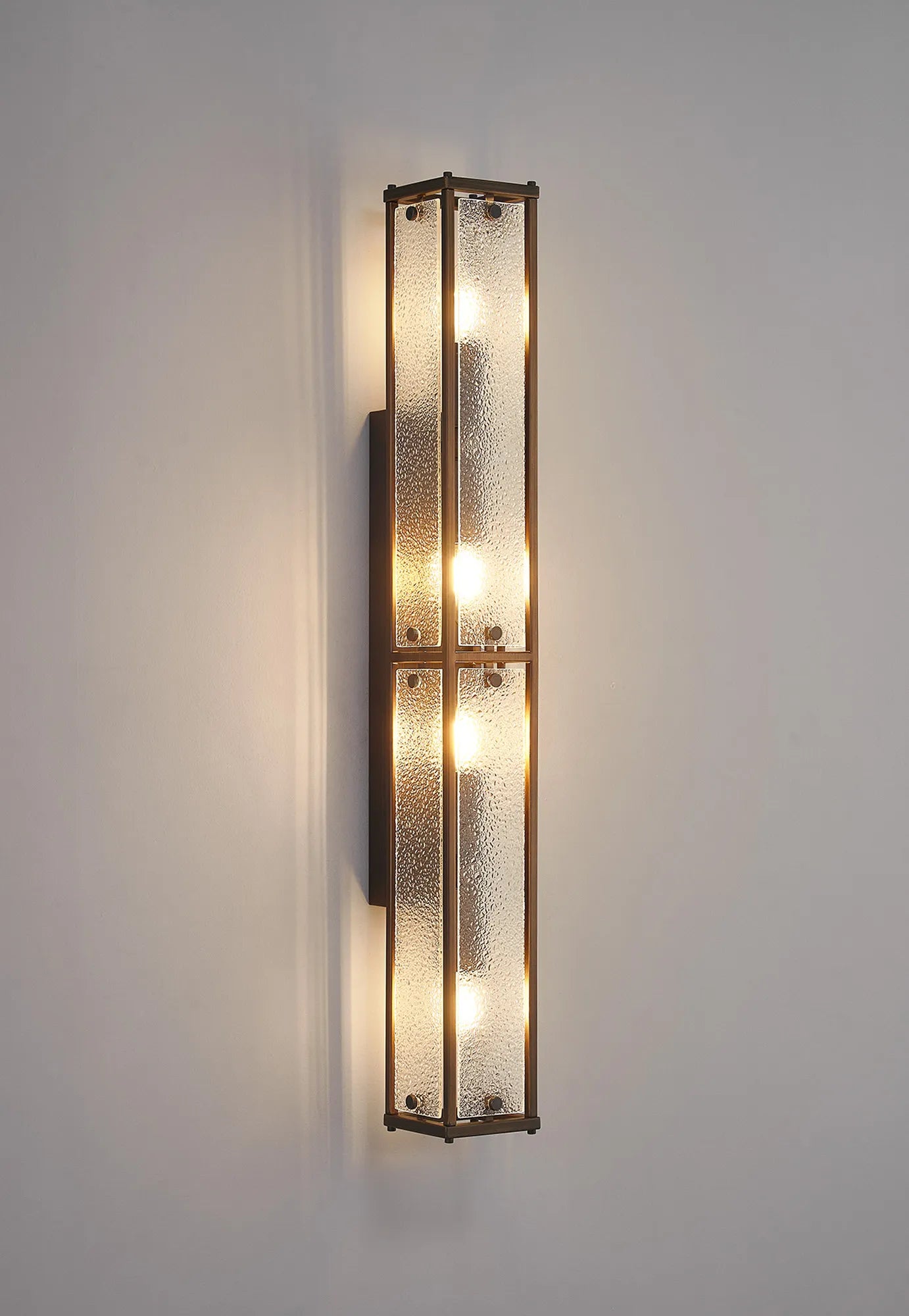 Sierra 40cm/75cm Rectangular Bathroom Wall Light- Various Finishes