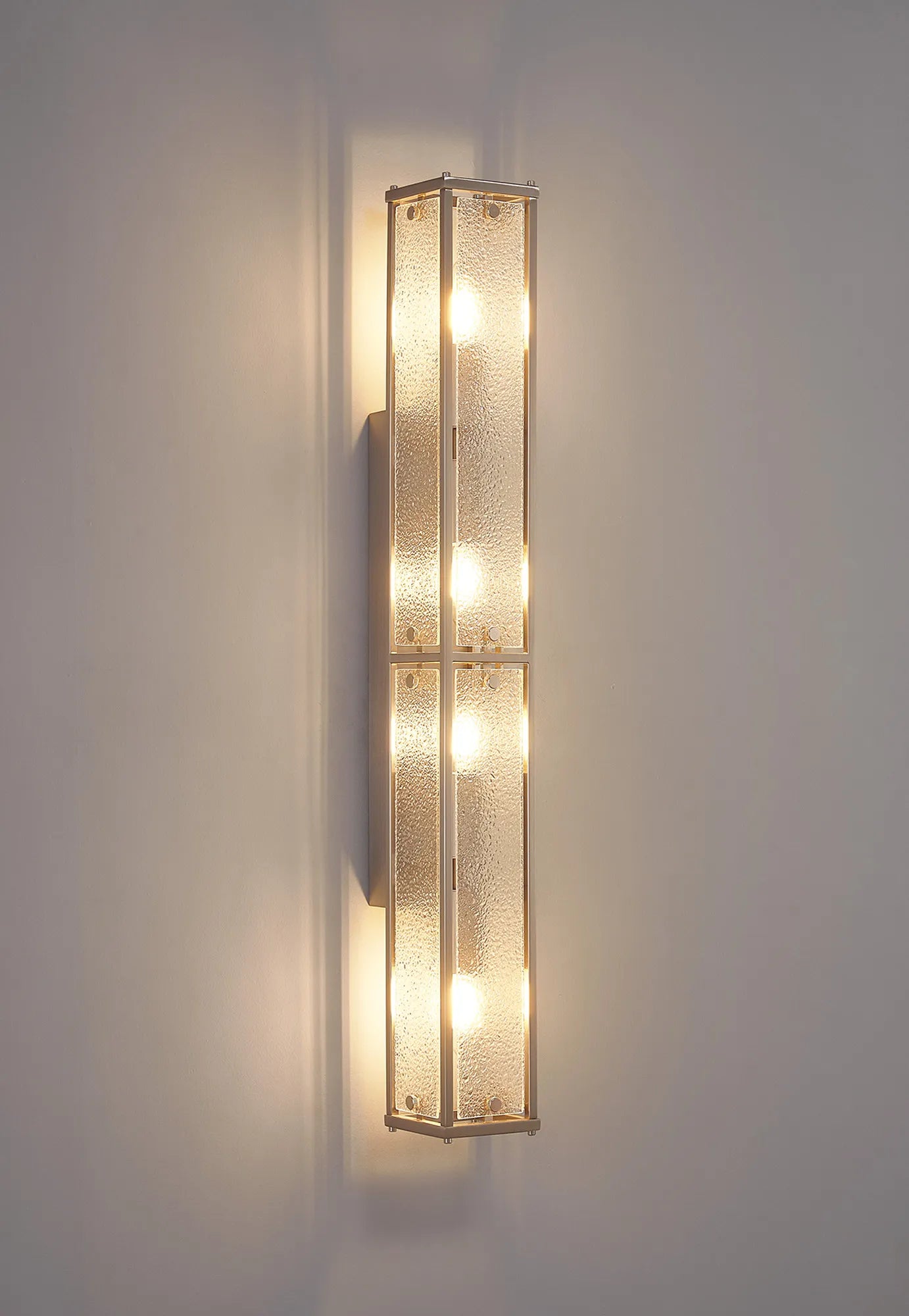 Sierra 40cm/75cm Rectangular Bathroom Wall Light- Various Finishes