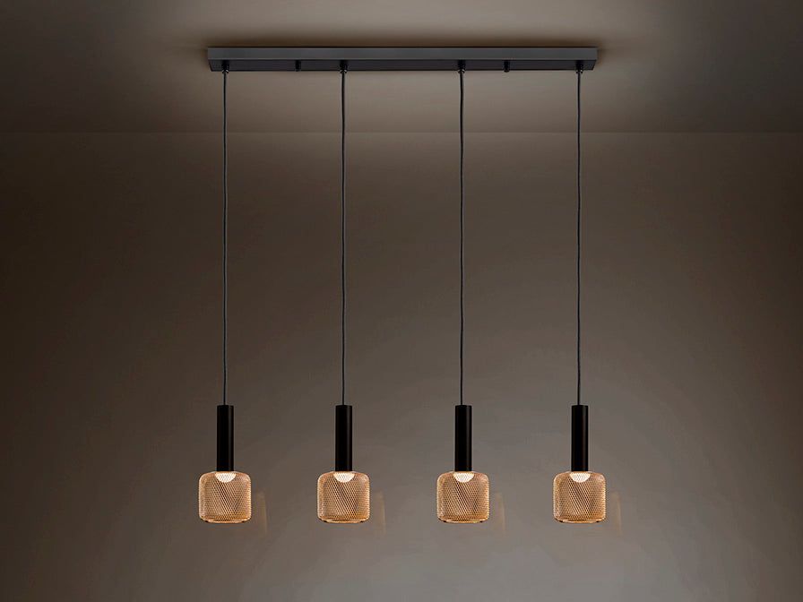 Sincro Black/gold-Finish Kitchen/Island