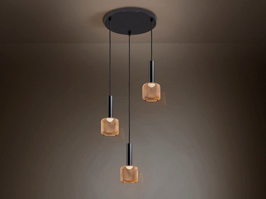 Sincro Cluster 3lt Matt Black/Gold-Finish