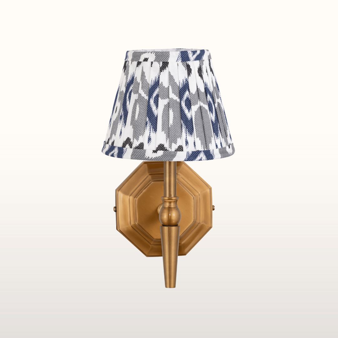 Single Brass Wall Light- Various Finishes