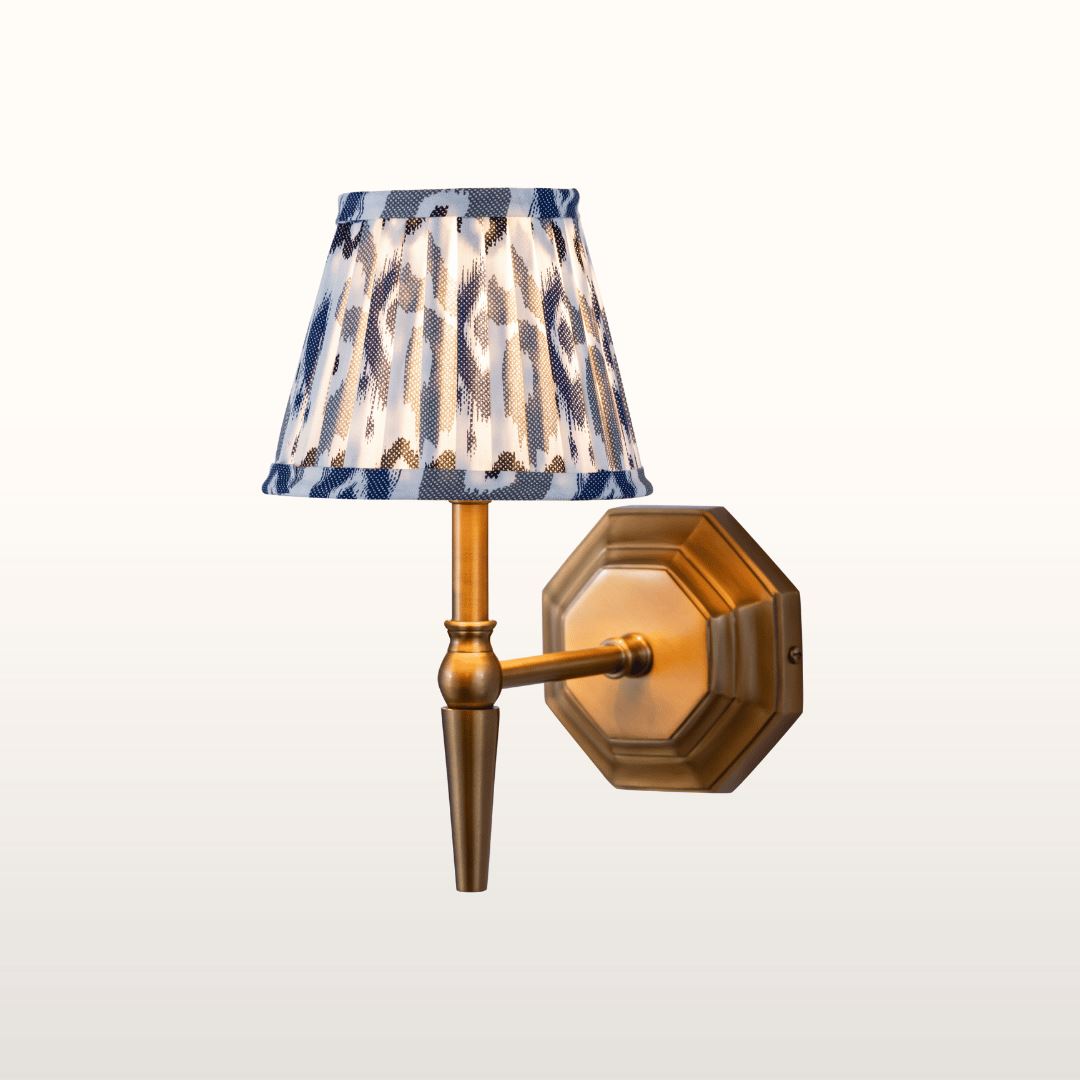 Single Brass Wall Light- Various Finishes