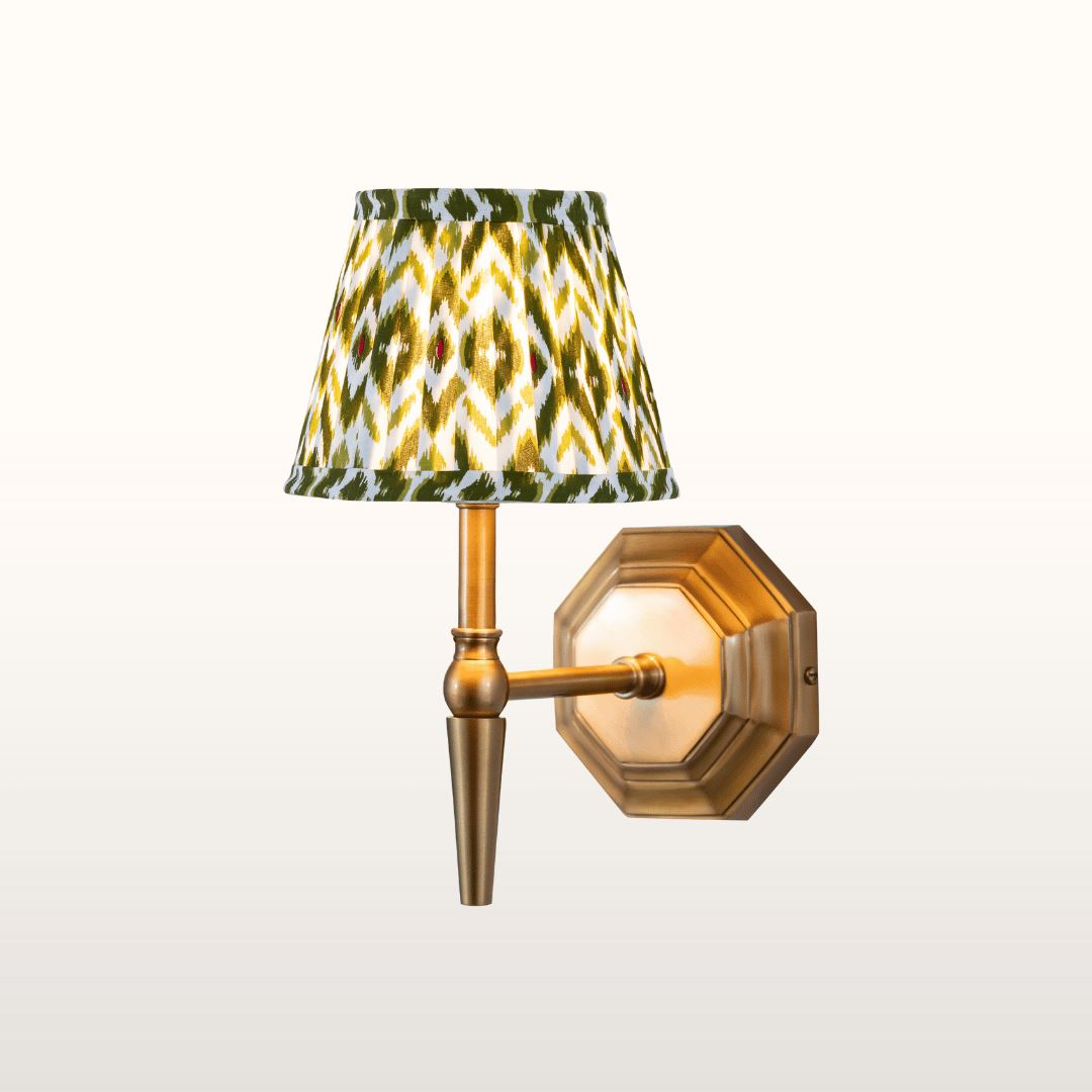 Single Brass Wall Light- Various Finishes