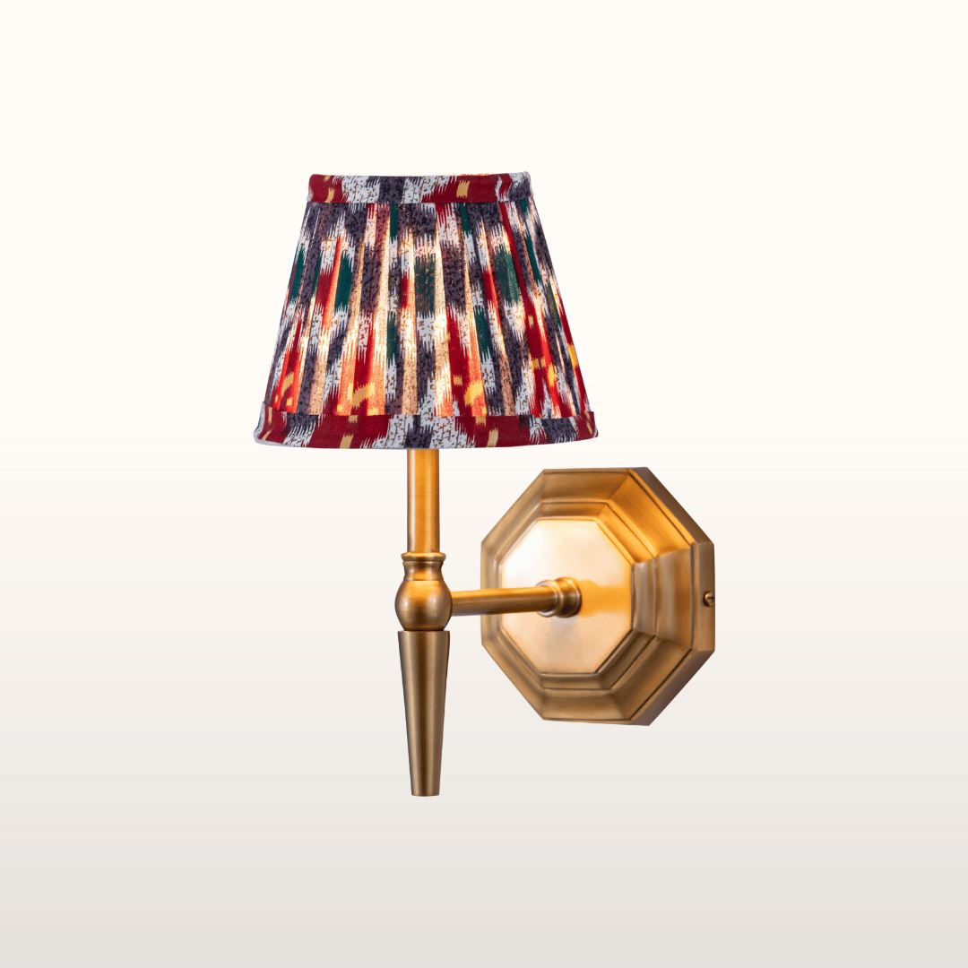Single Brass Wall Light- Various Finishes