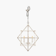 Sirius Antique Gold/Silver Metal Multi Arm Cube Pendant